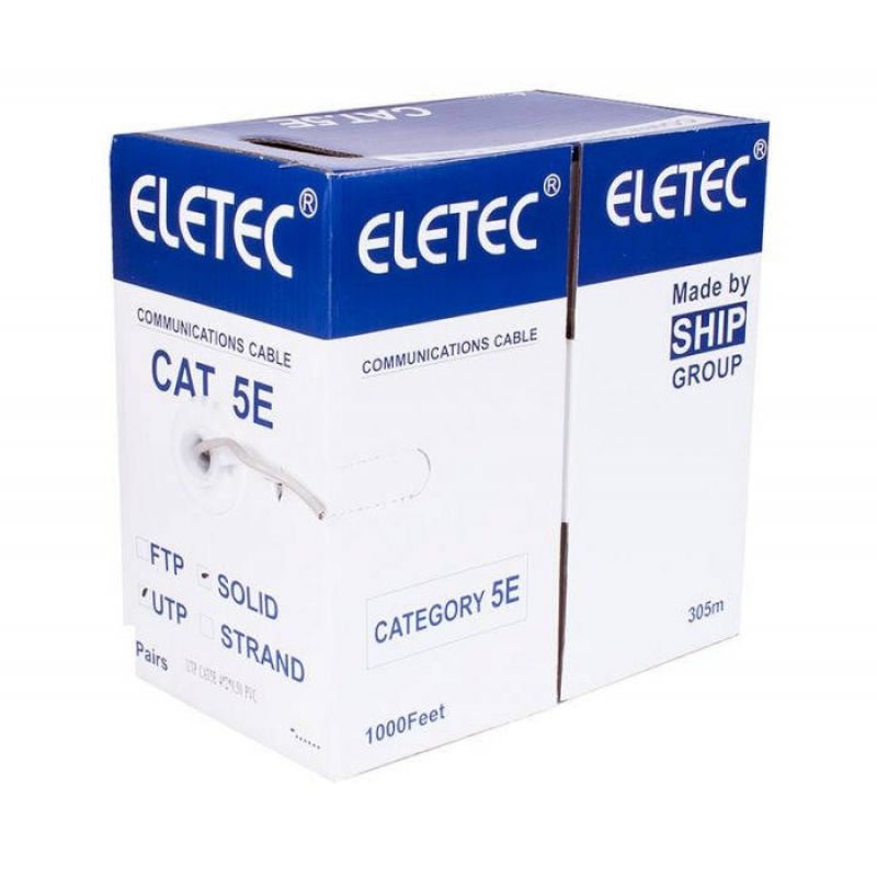 Кабель FTP 5E 25х2хAWG24, медь (305м/бухта) (06-951) ELETEC