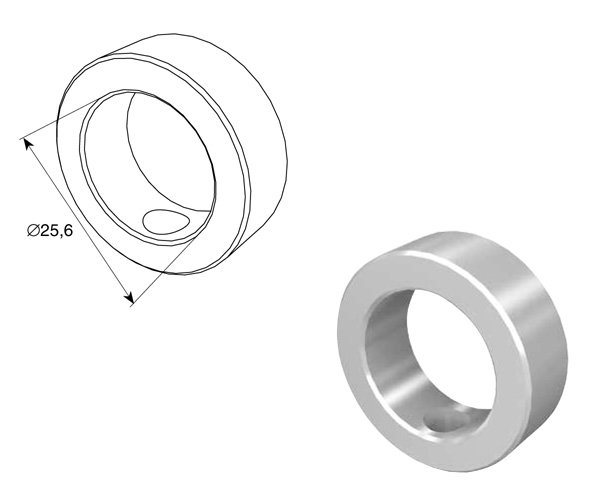 DOORHAN 25025M-01 Кольцо стопорное в сборе