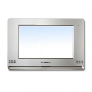 COMMAX CDV-1020AE/VIZIT (Серебро) Монитор цветного видеодомофона, 10.2&quot;, TFT LCD, PAL/NTSC, LED подсветка, Toch Screen, hands free, память на 128 кадров, адаптирован к VIZIT, 318х215х53мм, AC 110-240В