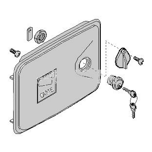 ЗИП CAME 119RID136 Дверца замка разблокировки FERNI
