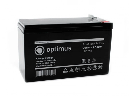 Optimus AP-1207 Аккумулятор