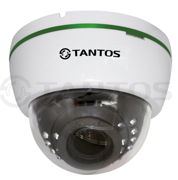 Tantos TSi - De2FP (4) 2Mp купольная IP - камера с ИК - подсветкой