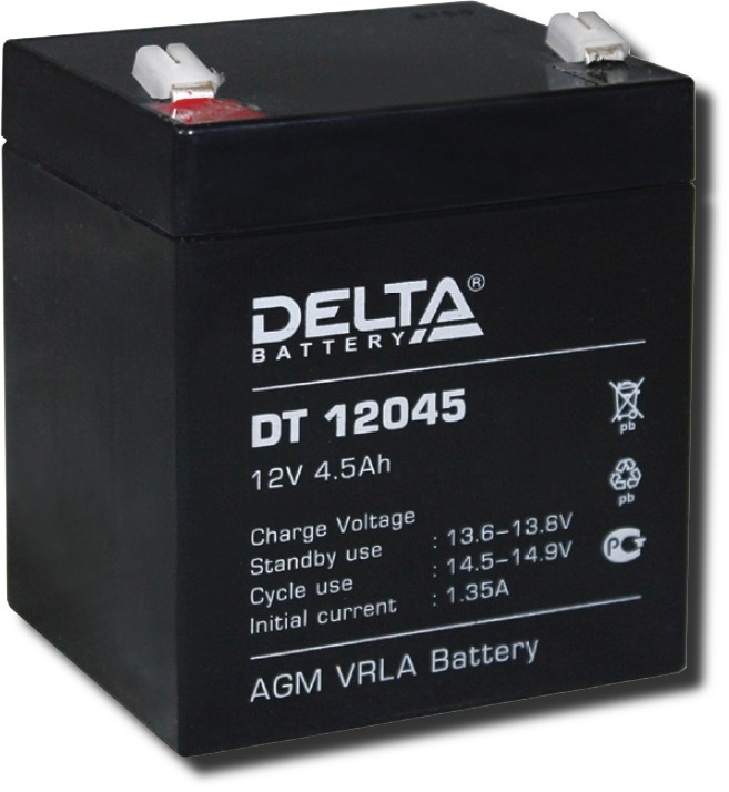 Аккумулятор DT12045, 12В, 4.5А/ч