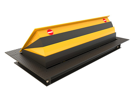 CAME RB 600 SHALLOW Блокиратор дорожный серии TRB для поверхностного монтажа с двумя гидроцилиндрами, длина 3500, высота 600 мм.