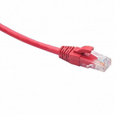 DATAREX RJ45-RJ45 U/UTP Cat.5e LSZH нг(А)-HF (DR-181307) Патч-корд (коммутационный шнур) 1м, красный