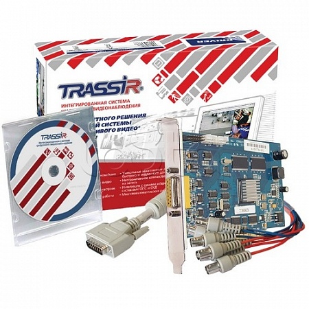 TRASSIR (DSSL) Optima 960H-44 система видеозахвата с аппаратным сжатием 6 fps