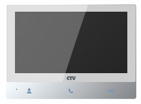 CTV M4701AHD W (White) Монитор цветного AHD-видеодомофона с экраном 7&quot;