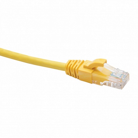 DATAREX RJ45-RJ45 U/UTP Cat.5e LSZH нг(А)-HF(DR-181417) Патч-корд (коммутационный шнур) 7м, желтый